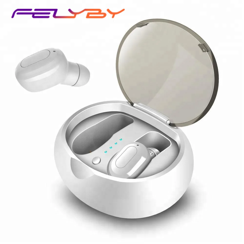 

FELYBY X5 Mini Wireless Bluetooth Earphone TWS In-Ear headset sports running Headset with Mic Portable Charging Box