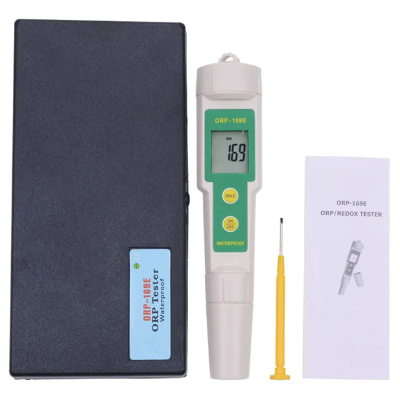 

Professional 169E Orp Detector Redox Tester Waterproof Orp Meter Ph Measurement Test Tool