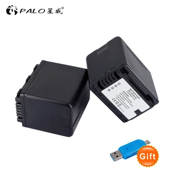 

PALO 2pcs camera rechargeable battery VW-VBT380 VBT380 3.7V 3900mah LI-ION for Panasonic HC-V720GK HC-V520GK VX980GK VX980MGK