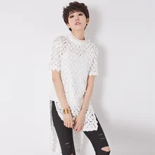 Модные футболки с блёстками, Женские топы с короткими рукавами, женская летняя одежда, новинка, женские кружевные футболки белого цвета