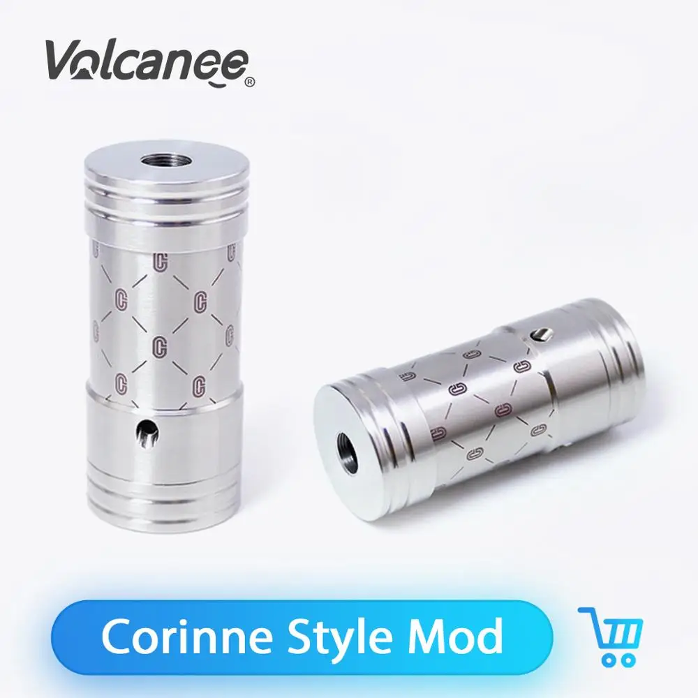 Volcanee SXK Corinne Style Mod Mini 18350 механический мод для вейпа 22 мм MTL RTA RDA RDTA Tank VS Vaporesso Mod|Моды