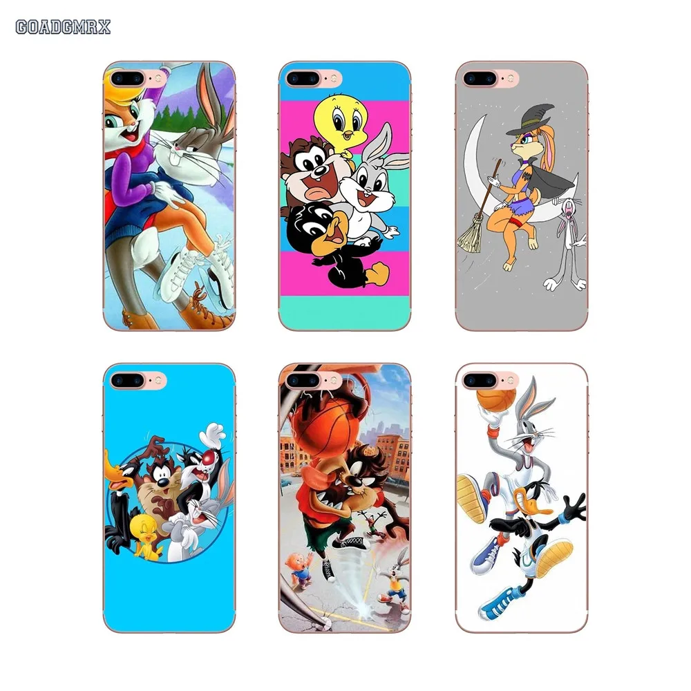 Для Samsung Galaxy A10 A30 A40 A50 A60 A70 A6 A8 A9 plus 2018 A6S A9S Lite силиконовый чехол сумка Looney Tunes Bugs