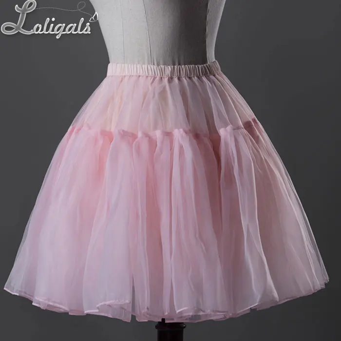 Daily Casual Slip Skirt Sweet Short Organza Petticoat by Classical Puppets Daily Casual Slip Skirt Sweet Short Organza Petticoat by Classical Puppets