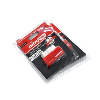 

New Arrival NitroOBD2 Chip Tuning Box For Benzine Cars Nitro OBD2 Gasoline More Power More Torque Plug & Drive Remap Car's ECU