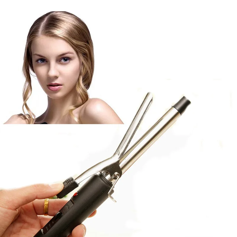 Portable Electric Hair curler Curling Iron Hair Curling Tongs iron