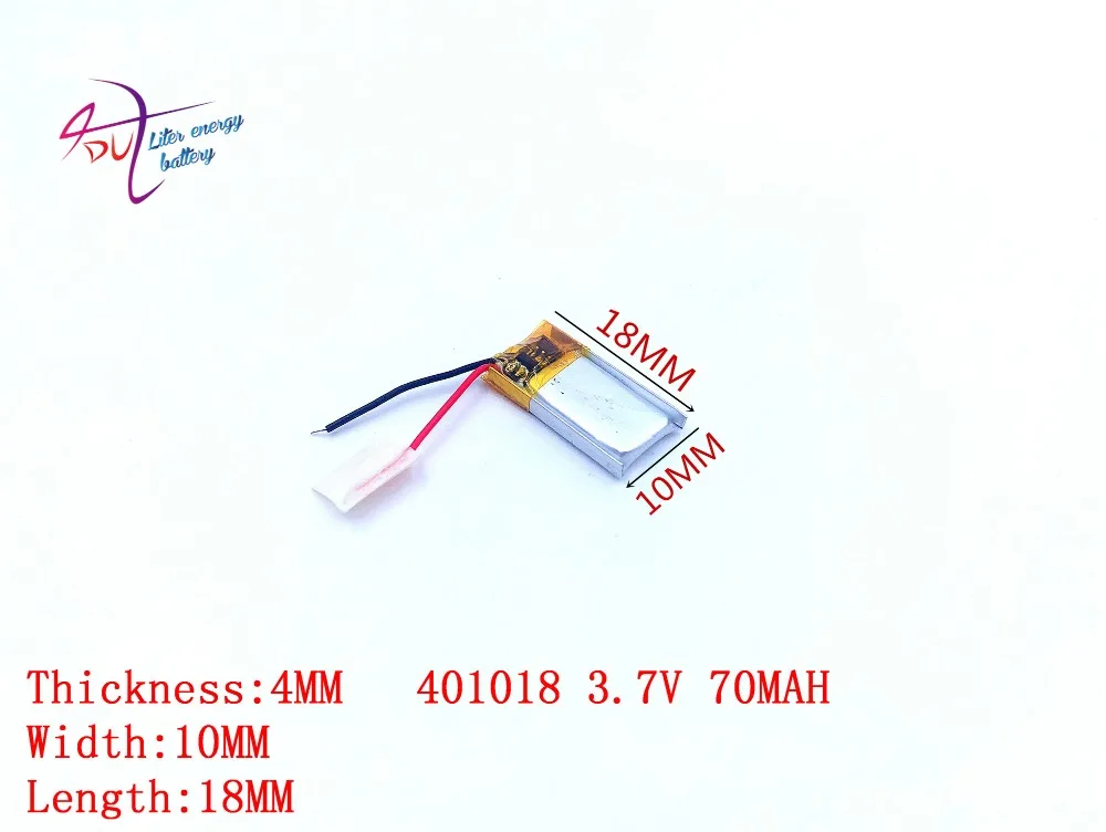 Лучший Батарея бренд 1 шт. 3,7 V литиевая планшеты полимерный 381018 361020 361018 401018 70 мАч Bluetooth Батарея