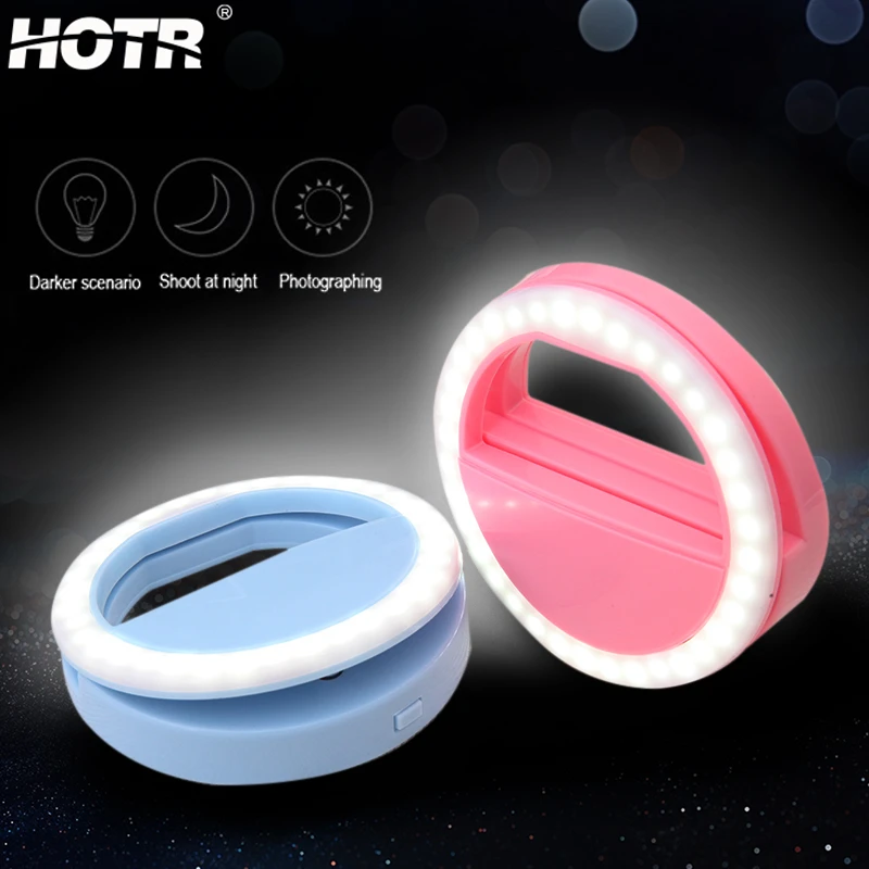 

Lightning Flash Selfie LED Flash Light Bright Fill-in-light Smartphone Clip Auto Flash Speedlite for iPhone 8 7 7s 6 6s plus 5s