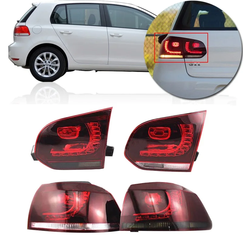 

CAPQX Rear LED Brake Light Tail Light Stop light warning light taillight taillamp For Volkswagen VW Golf 6 2009 2010 2011 2012