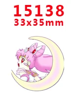 15138 30 шт мультфильм персонаж плоское украшение из смолы PR 15030 - Цвет: 15138