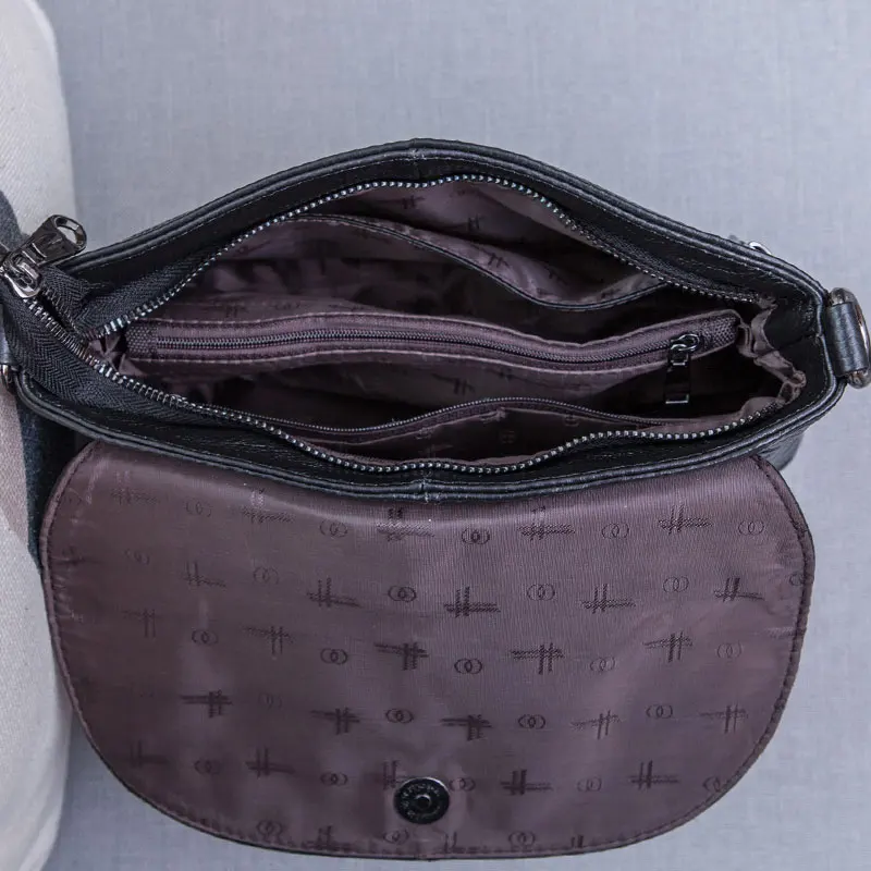  2019 New Genuine Leather Messenger Bags for Women Small Crossbody Bag Female Lady Shoulder Bags Day - 32873573964