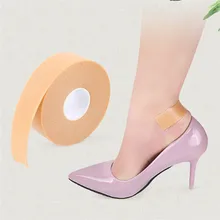 1 рулон, Женская водонепроницаемая наклейка пятки стельки для обуви на высоком каблуке, анти-износ, вставка для каблука, стелька, облегчающая боль, подушка 4,5*2,5 см