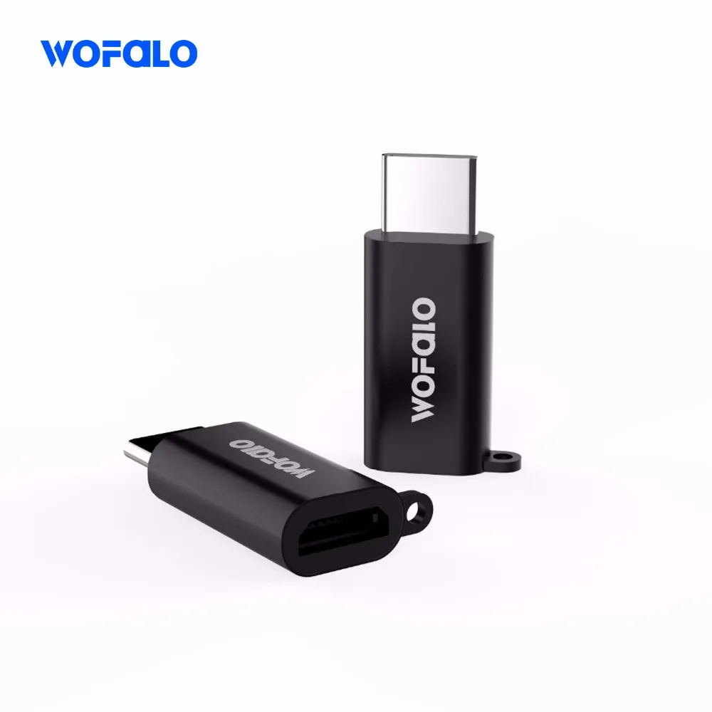 

auckly 2PCS/LOT USB Type C Adapter To Micro USB Converter Connector With 56K Resistor For MacBook ChromeBook Pixel Mobile Phone