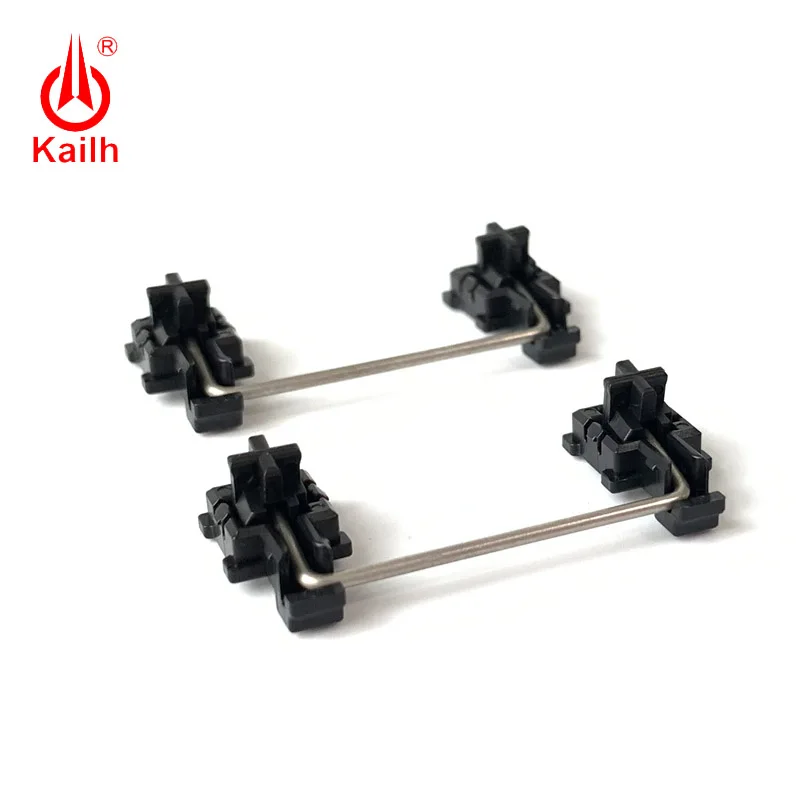 Kailh plate mounted stabilizers black case for 1350 Chocolate Switches Mechanical Keyboards 2u 6.25u