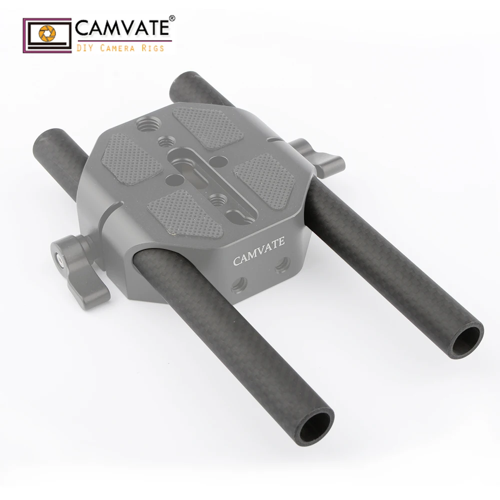 Карбоновый стержень CAMVATE 15 мм (длина 17 см) для плеча DLSR/камеры поддерживающая