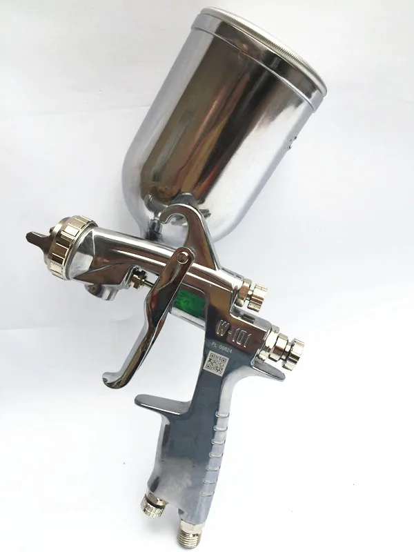 W-101 Spray gun manual spray paint, spray oil, spray gun, on the pot, off the pot  caliber1.0/1.3/1.5/1.8mm