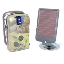 Free Shipping!LTL Acorn 940nm LED LTL 5210A Game Hunting Scouting Trail Camera + 7V Solar Charger Panel