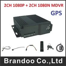 Portable 4CH Mini Car Vehicle CCTV DVR Video Recorder with GPS function