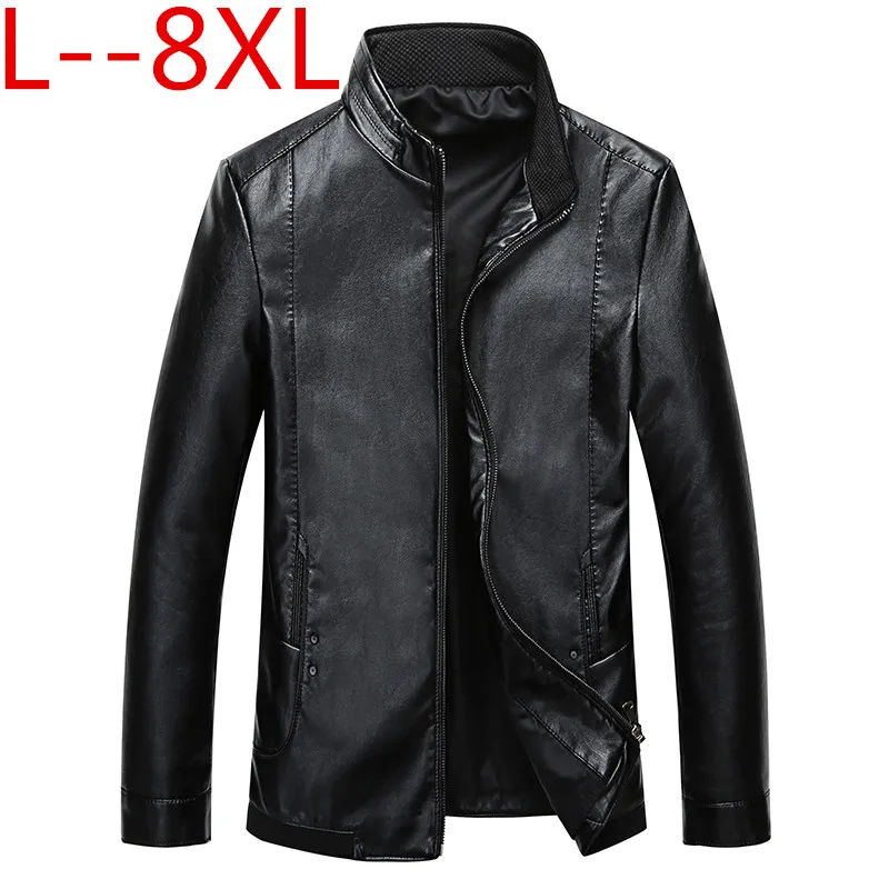 

8XL 6XL Popular fashion in 2018 new leather jacket,Genuine Leather,Sheepskin,motorcycle man coat,Leather jacket men,biker jacket