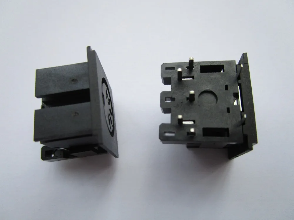 

10 pcs Circular DIN Jack Female S Terminal 5 pin PCB Mount Connector
