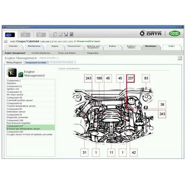 Latest version vivid workshop data v10.2 for repair