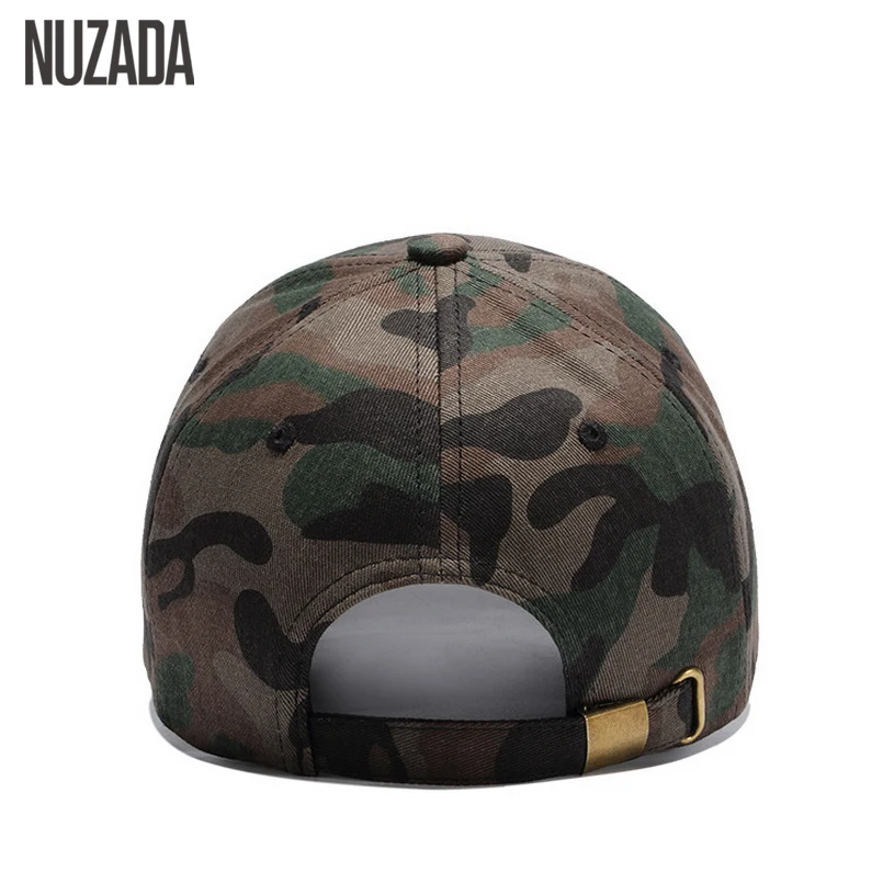 Brand NUZADA Quality Hip Hop Hats Spring Summer Men Women Baseball Cap Camouflage Snapback Bone High-Grade Cotton Sunscreen Caps