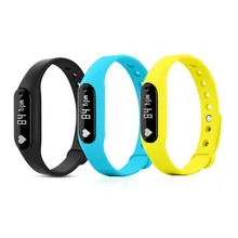 Brand New C6 font b Smart b font Wristband Support Heart Rate Monitor Bracelet Bluetooth 4