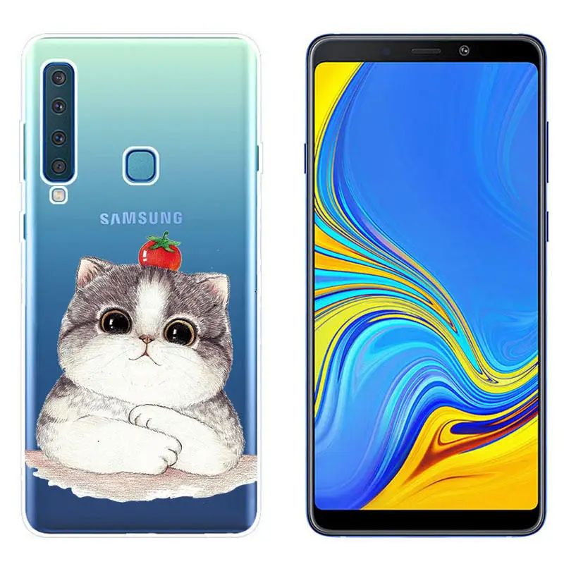 Arvin TPU Case for A750 A6 A8 2018 A520 Fundas Smart Back Phone Cover for A5 A7 A6 A8 Plus Samsung Galaxy A9 2018 Clear Silicong (3)