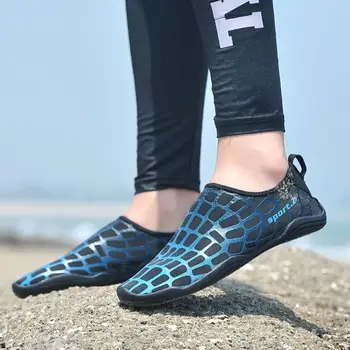 

1 Pair Unisex Swim Shoes Anti Slip Socks Beach Pool Surfing Yoga Not Absorbing Water Lightweight Swimming Accessory