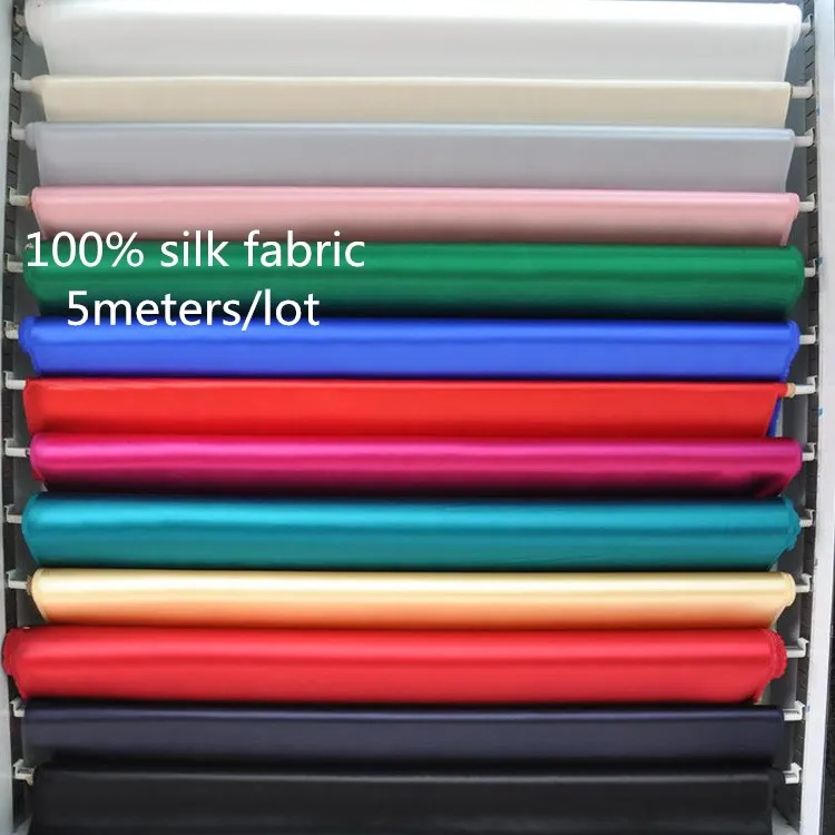 Buy Top Quality 100 Mulberry Silk Fabric with Multi