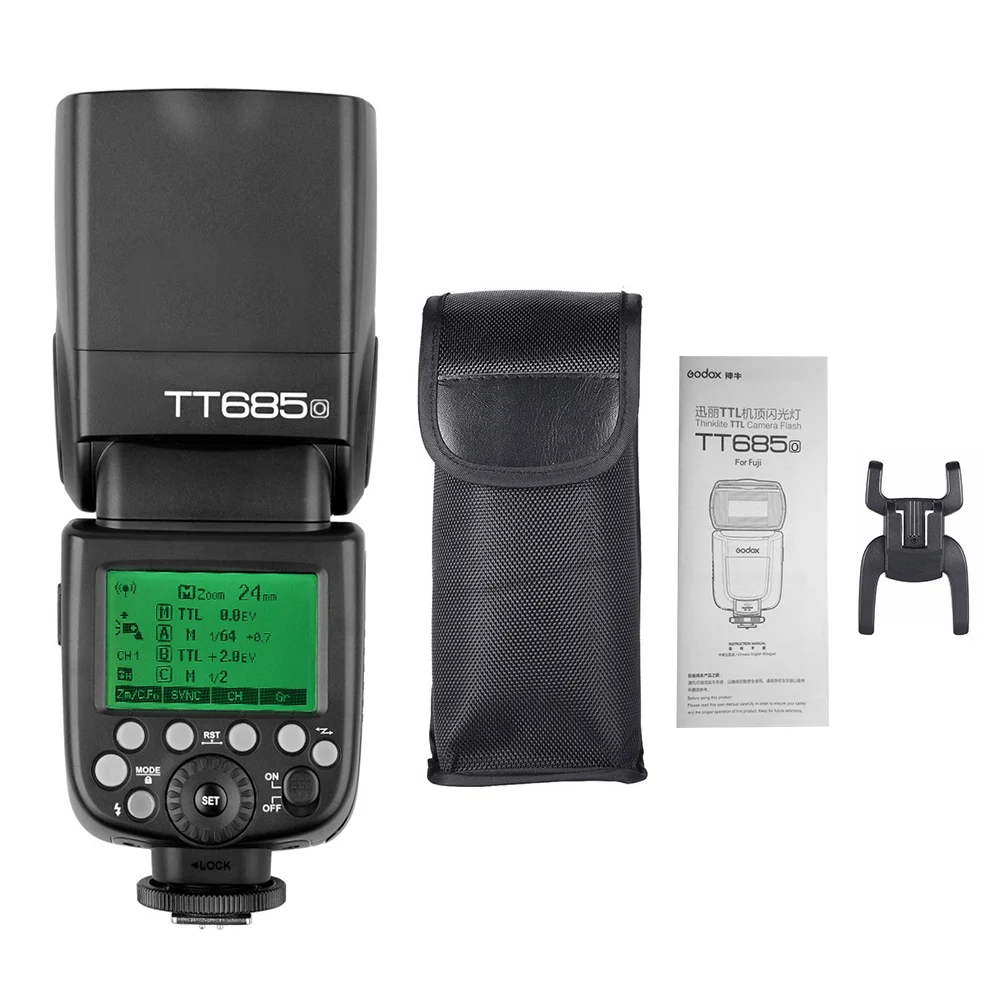 Godox TT685 TT685O вспышки Speedlite Беспроводной ttl 2,4G Беспроводной HSS 1/8000 s для Olympus E-M10II/E-M5II/E-M1/E Камера фотографии