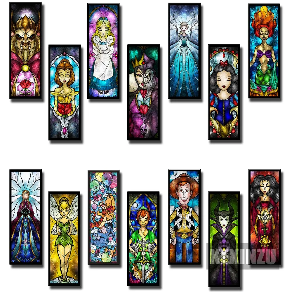 

5D DIY Full Square Diamond painting Cross stitch Cartoon animal embroidery Anime fairy Round Diamond mosaic Home Decoration BK