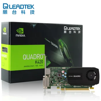 

Leadtek Quadro K420 1G graphics workstation professional design graphics card warranty for three years