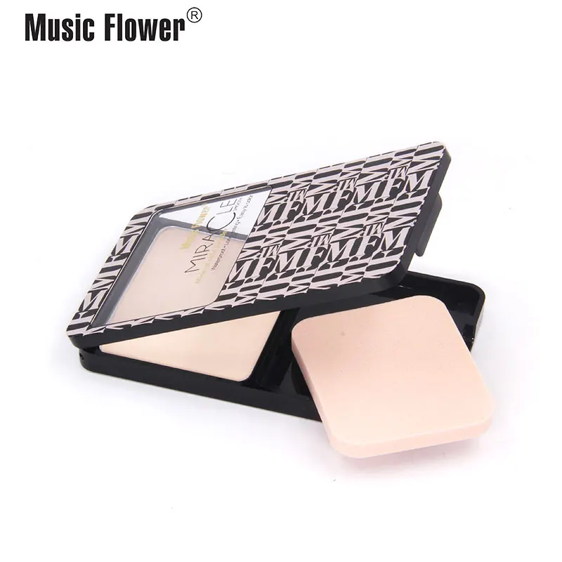 

Dropshipping Music Flower Miracle Mineral Solid Powder Matte Pressed Powder Cosmetics Longlasting Nude Concealer Waterproof