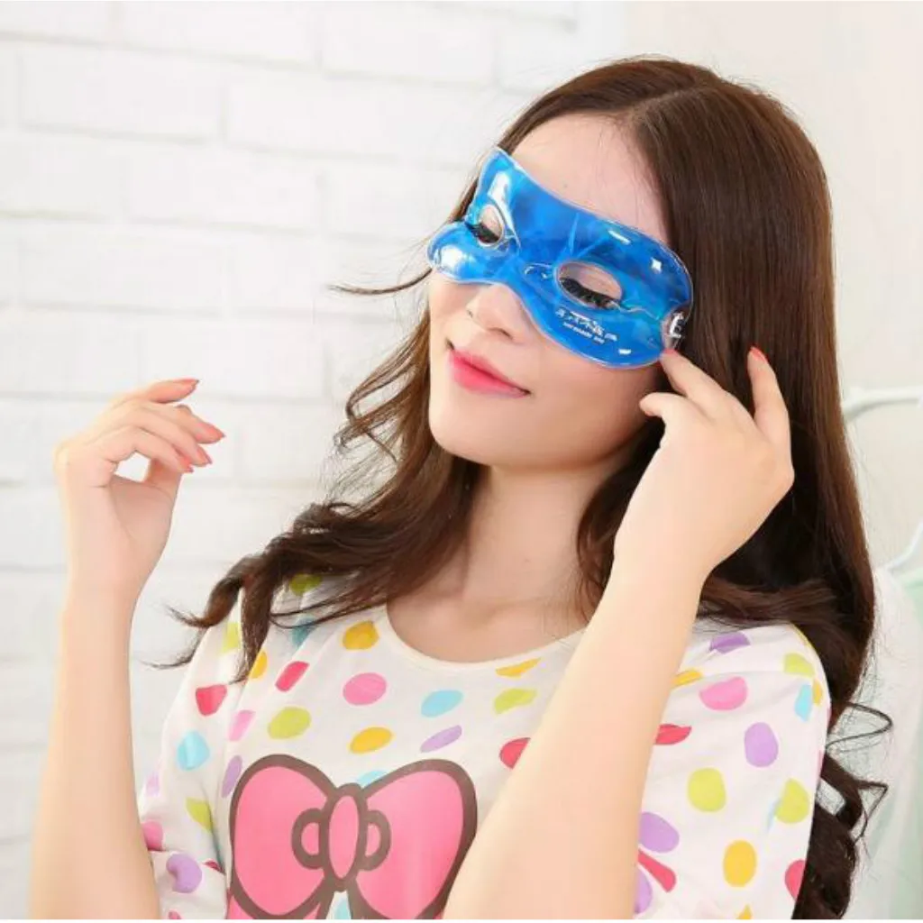 Ice Cooling Sleep Eye Mask Hot Cool Gel Sleeping Mask Beauty Tool For Women and Men