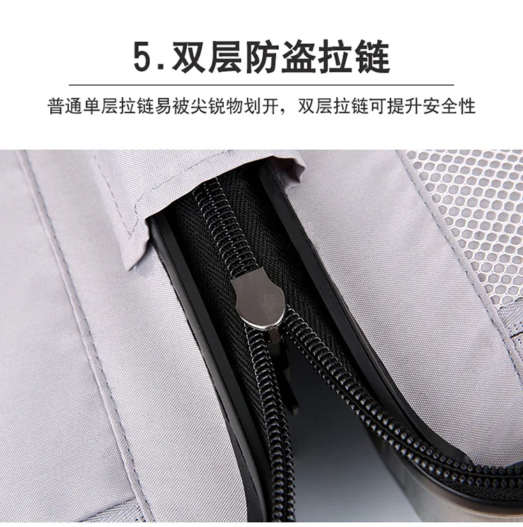 Travel Luggage Trolley Alloy Business Rolling Airplane Luggage Explosion Proof Zipper Suitcase Spinner Wheels Trunk (9)