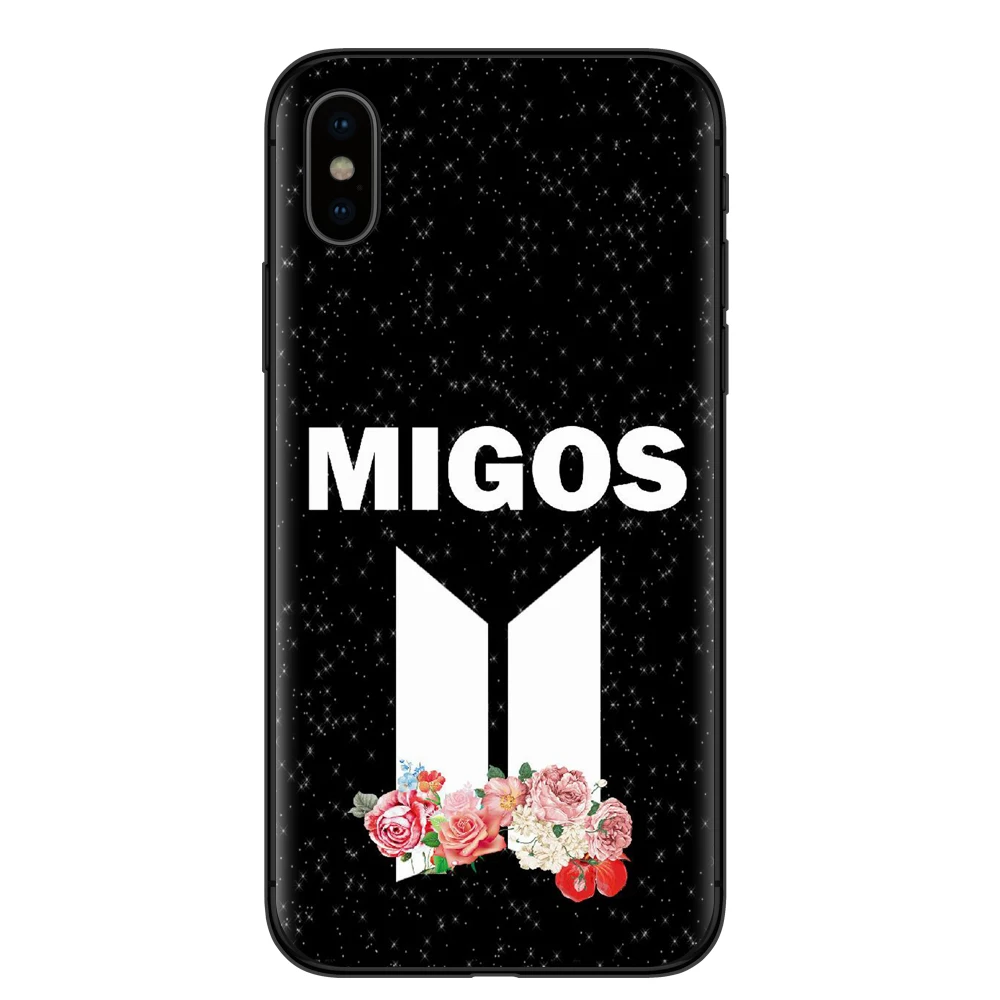 Чехлы для телефонов RUIXKJ iPhone 5 5S SE 6 6S 7 8 Plus X XR XS Max мягкий черный силиконовый чехол