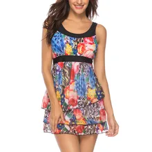 KANCOOLD размера плюс купальник с принтом Цветочный купальник с высокой талией Женская пляжная одежда мягкий пуш-ап сексуальный купальник