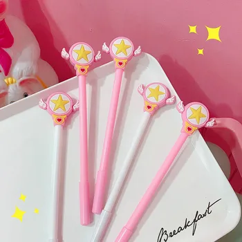 

Magic Star Scepter Gel Pen Signature Pen Escolar Papelaria School Office Supply Promotional Gift