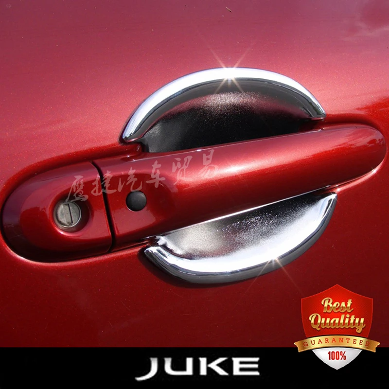 Prix pour Livraison gratuite Porte Bol de Poignée pour Nissan Juke 20010-2015 ABS Chrome plaqué 2 pcs Haute Qualité Prix pour Livraison gratuite Porte Bol de Poignée pour Nissan Juke 20010-2015 ABS Chrome plaqué 2 pcs Haute Qualité
