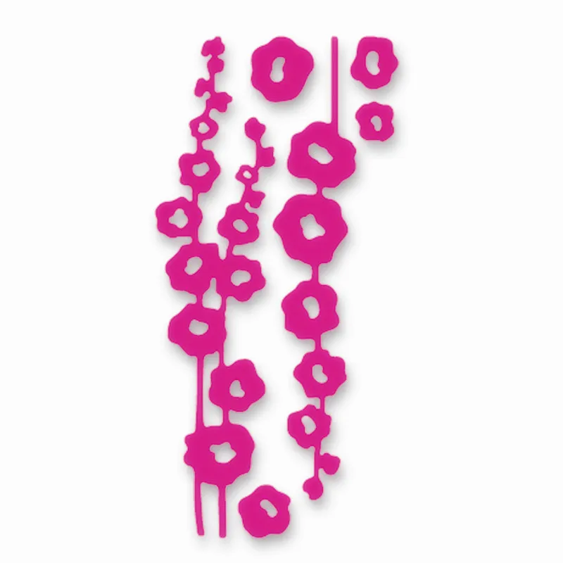 

HamyHo Plum blossom Bouquet Frame Metal Steel Cutting Dies Craft DIY Stencil for Scrapbooking Paper/photo Card Embossing Die Cut