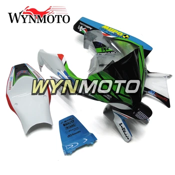 

Complete Injection White Blue Green Fiberglass Racing Motorcycle Fairings For Kawasaki ZX 10R Year 2011 - 2015 Cowlings