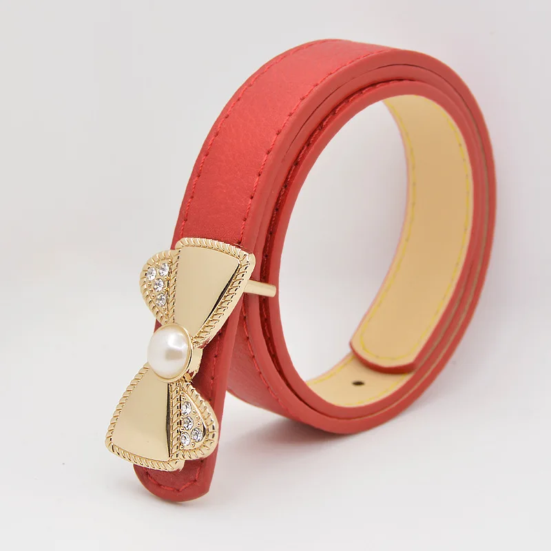 Children's Belt Fashion Leisure Designer Boys And Girls Cowboy Belts jeans Pure color Waist Belt New kids fashion belt