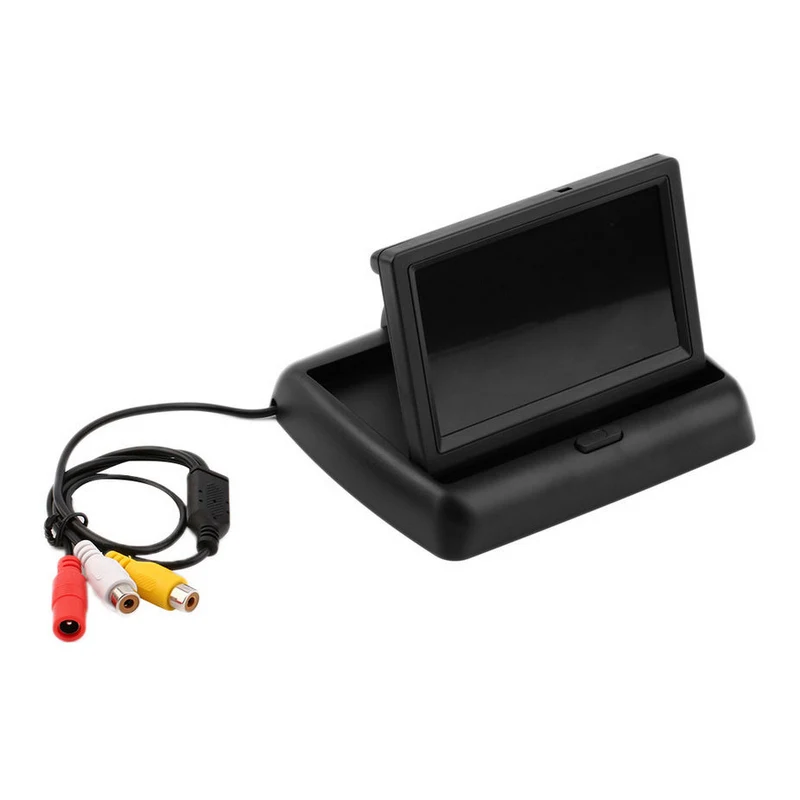4.3" Foldable TFT LCD Display Car Reverse Rearview Parking Color Monitor Screen