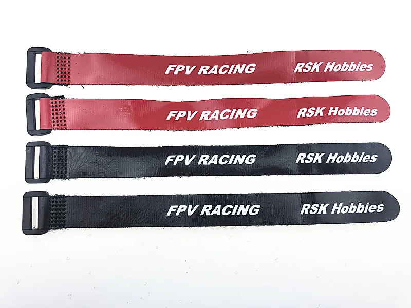 

5pcs 2*20cm Magic Sticker Strap Lipo Battery Ribbon Fastener Reusable Cable Tie Wrap for FPV racing Drone Quadrotor