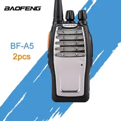 (Из 2 предметов) BaoFeng UHF Walkie Talkie BF-A5 16CH VOX + скремблер Функция Бесплатная доставка двухстороннее радио BaoFeng A5