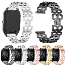 Ремешок из нержавеющей стали Роскошный аксессуар из нержавеющей стали часы Wirst металлический ремешок для ZenWatch 2 May.10