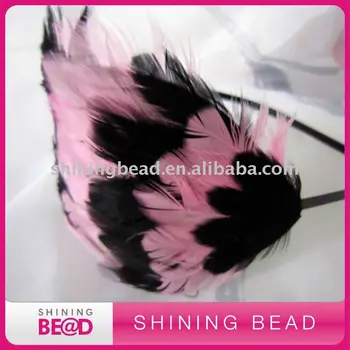 

fashion feather headband+free shipping+fast delivery