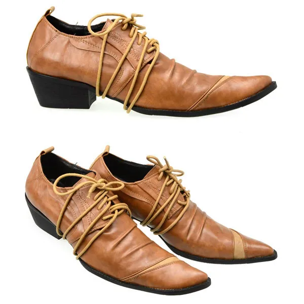 Lace Vaca Formal Hombre De Piel Los Up Para Cuero Pic Pic Oxford Hombres Deificación as Moda Boda Med Talón Zapatos Plisada Nueva As 8xp0w
