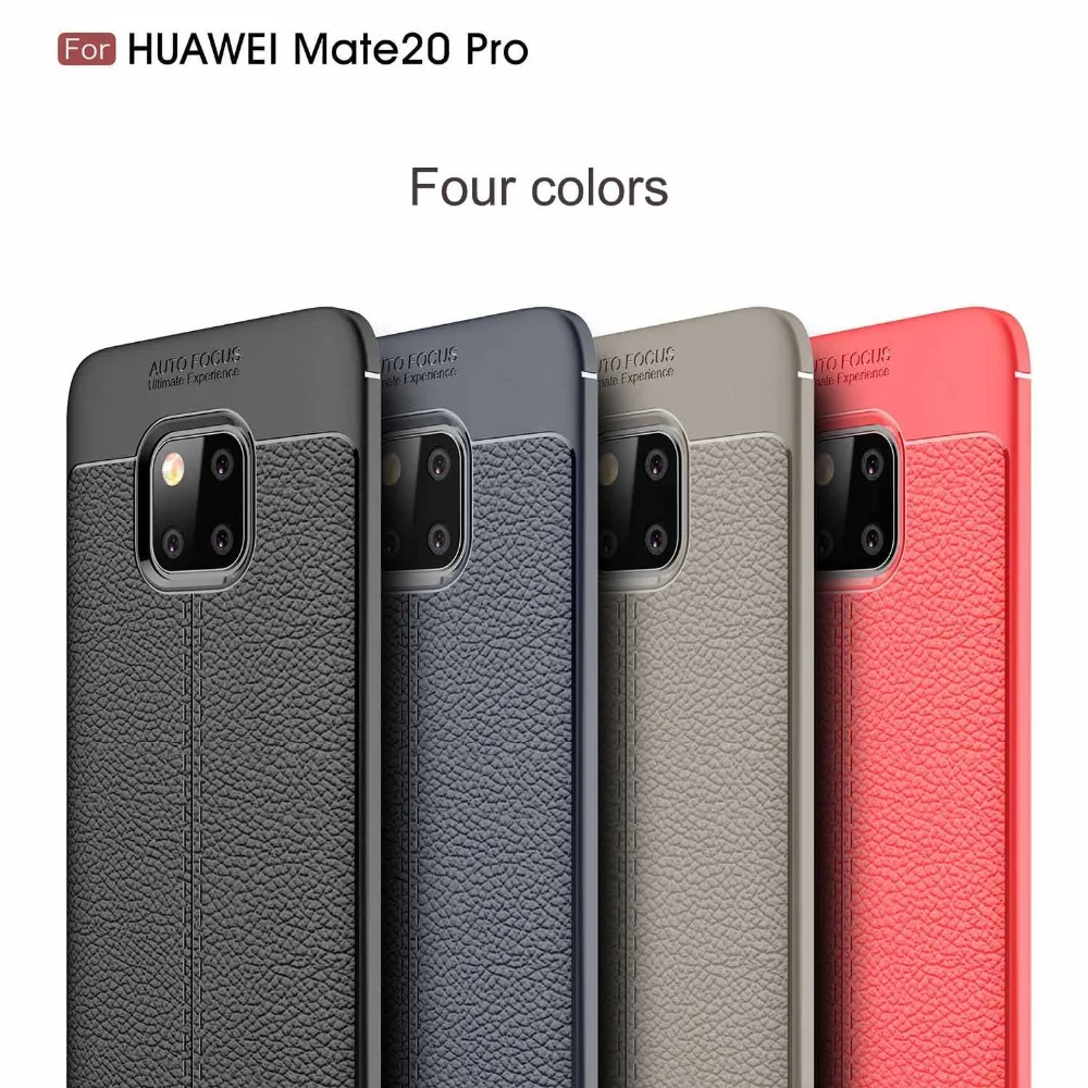 

Ultra Thin Phone Case For Huawei Mate 20 Pro Cover Auto Focus Case Leather Skin Soft TPU Silicone Cases For Huawei Mate 20 Shell
