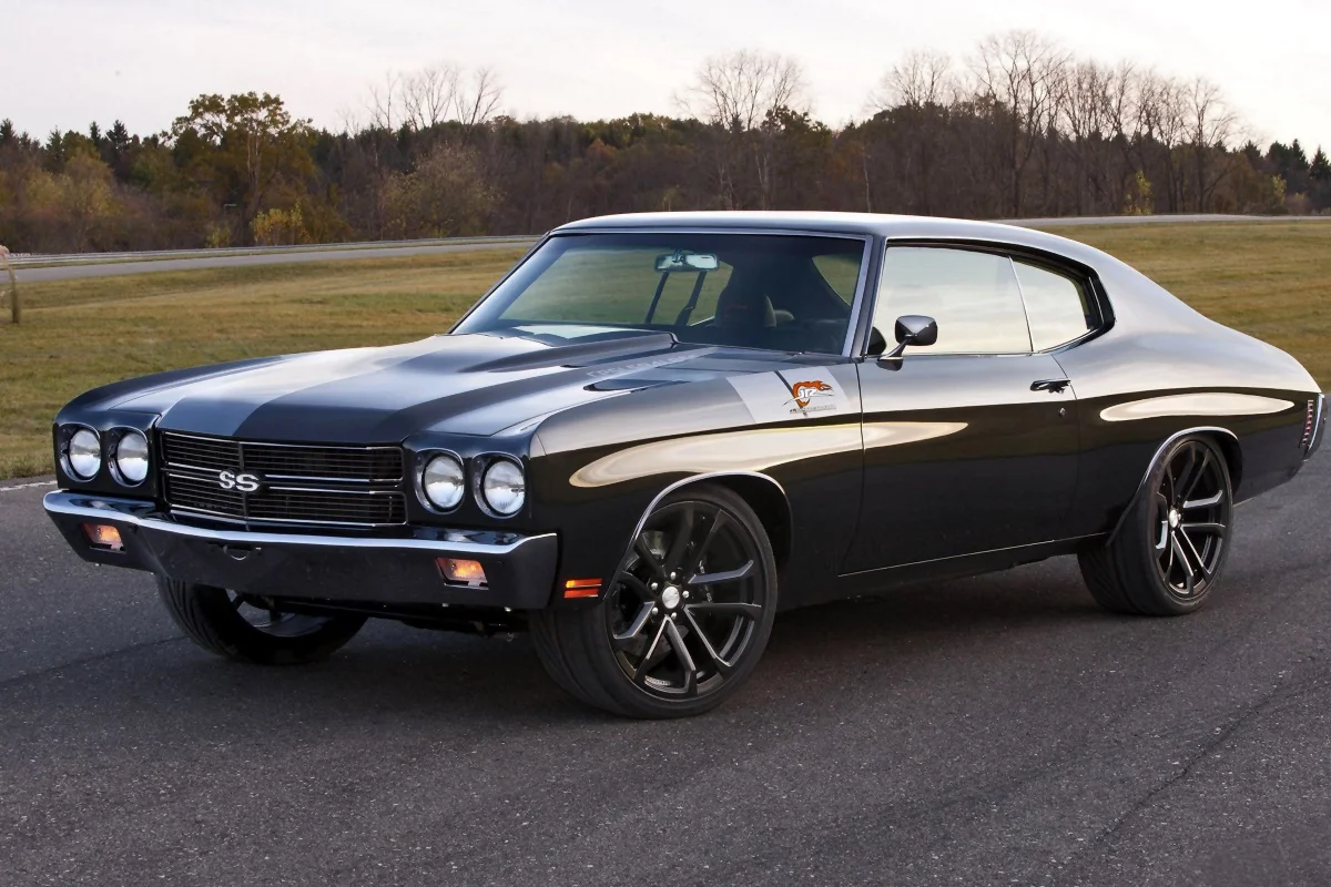 cool retro sports muscle car SS KC240 Living room home wall modern art